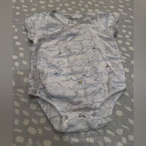 Nest Designs Short Sleeve Onesie, 3-6M